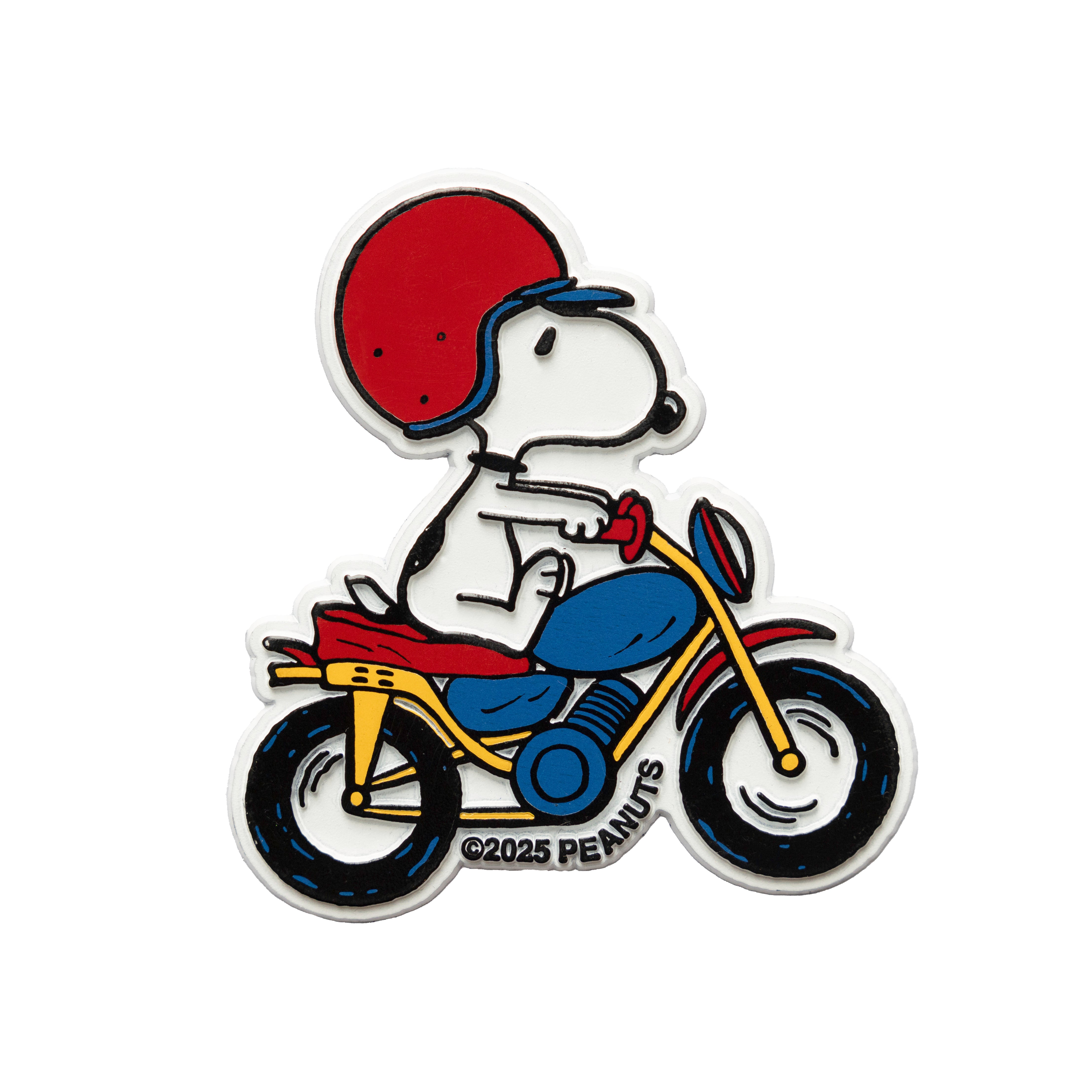 snoopy 3P4 X Peanuts® - Snoopy Motorcycle Classic Refrigerator