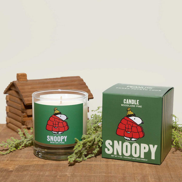 3P4 x Peanuts® Candle - Snoopy Puffy Coat (Pine)