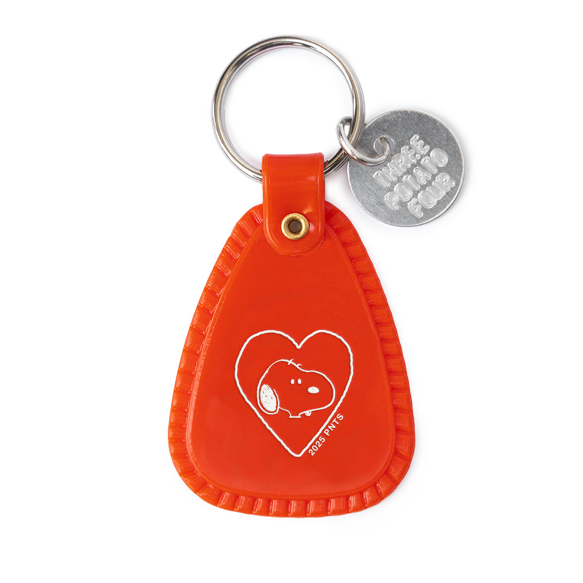 3P4 x Peanuts® - Snoopy Heart Saddle Keychain – THREE POTATO FOUR