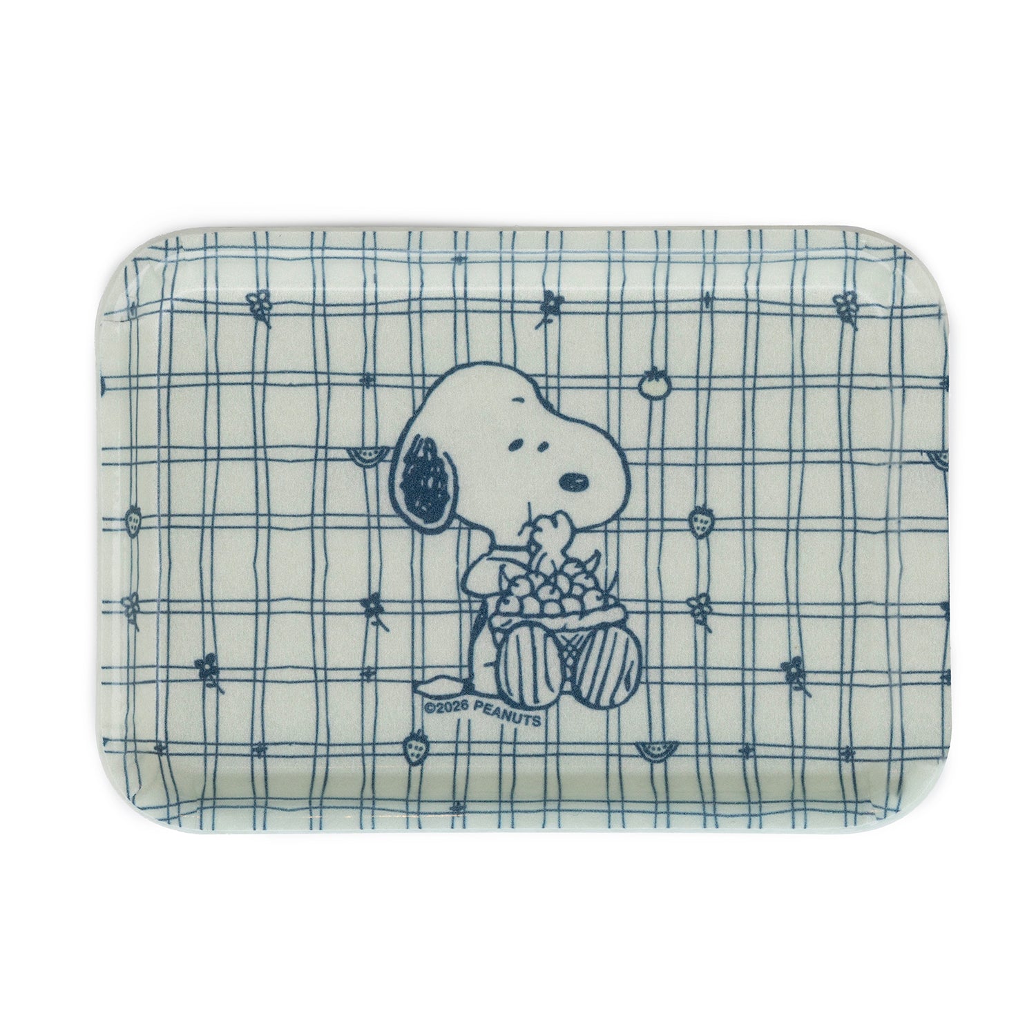 当時もの 入手困難 SNOOPY TRAY REGULAR ヴィンテージトレイ 3P4 x Peanuts® - Snoopy Cherry Basket Vintage-Style Tray – THREE