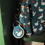 Patch Keychain- Cottage Goose