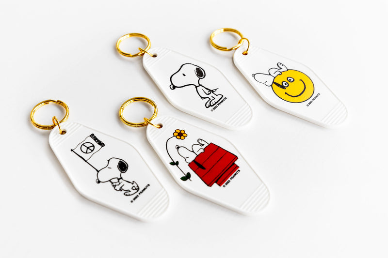 Three Potato Four x Peanuts® - Snoopy Surf Key Tag