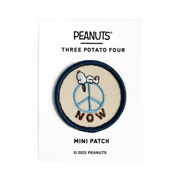 Three Potato Four x Peanuts® - Snoopy Peace Now Mini Patch