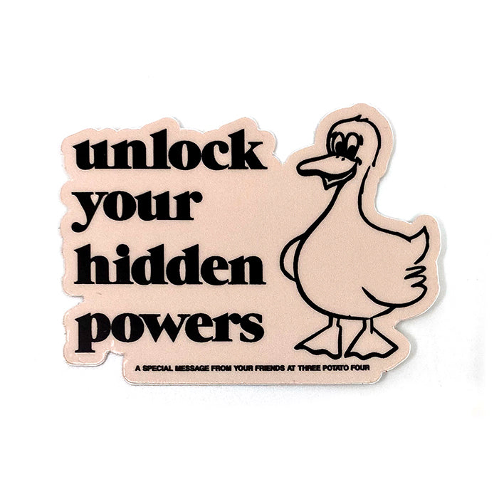 Peace was never an option - Untitled Goose Game - Sticker or Magnet