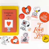 3P4 x Peanuts® Valentine Sticker- Snoopy Heart Sign