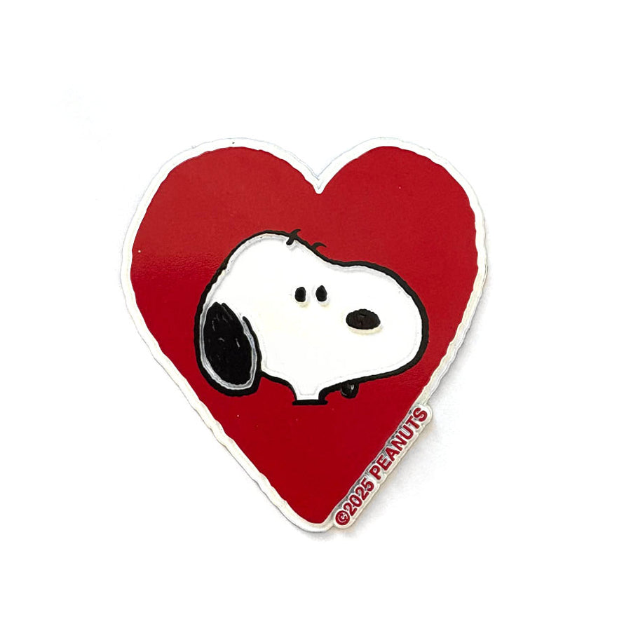 3P4 X Peanuts® - Snoopy Heart Classic Refrigerator Magnet – THREE