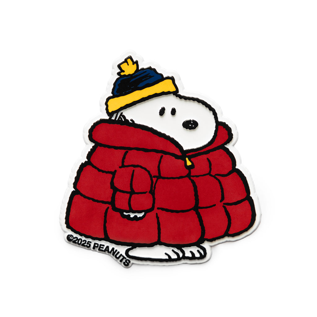 3P4 X Peanuts® - Snoopy Puffy Coat Classic Refrigerator Magnet