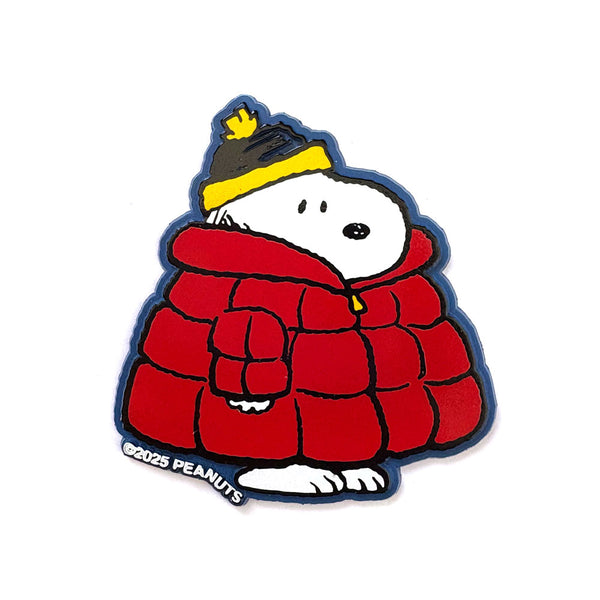 3P4 X Peanuts® - Snoopy Puffy Coat Classic Refrigerator Magnet