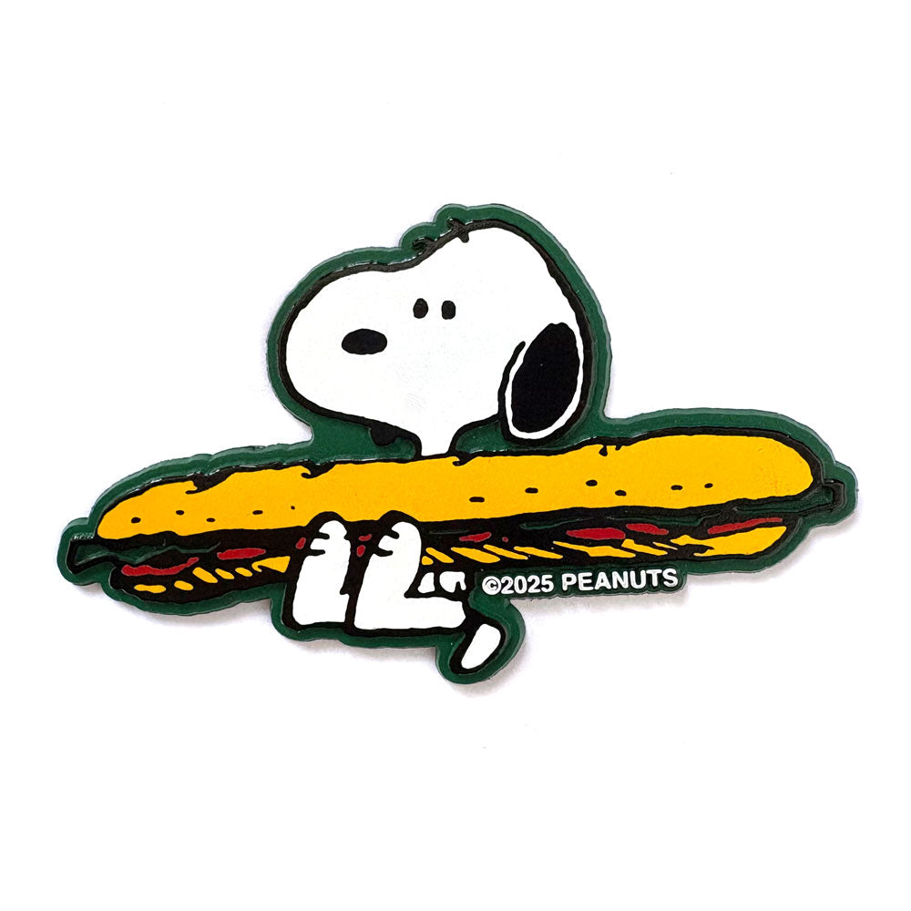 3P4 X Peanuts® - Snoopy Sandwich Classic Refrigerator Magnet – THREE ...
