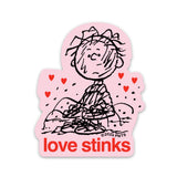 3P4 x Peanuts® Valentine Sticker- Pigpen Love Stinks