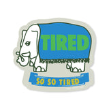 Sticker - Tired Elephant