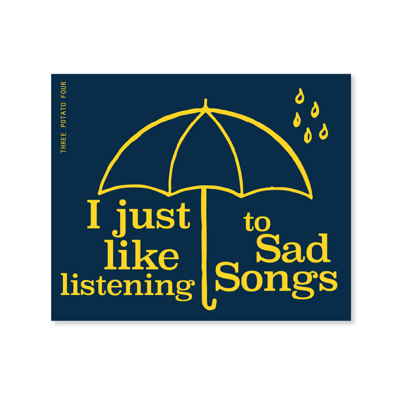 Sticker - Sad Songs