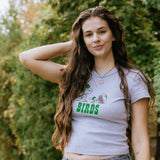 3P4 x Peanuts® - Snoopy Birds Women's Baby Tee