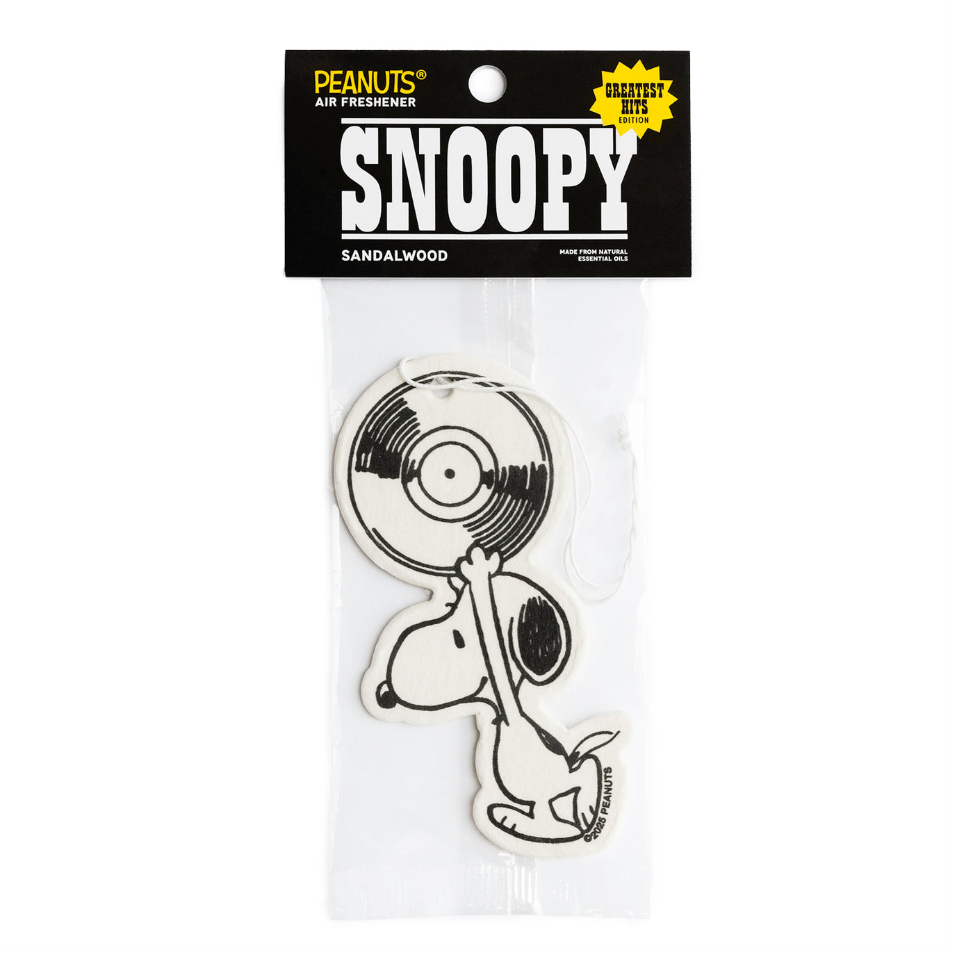 Greatest Hits x Peanuts® - Snoopy Record Air Freshener – THREE