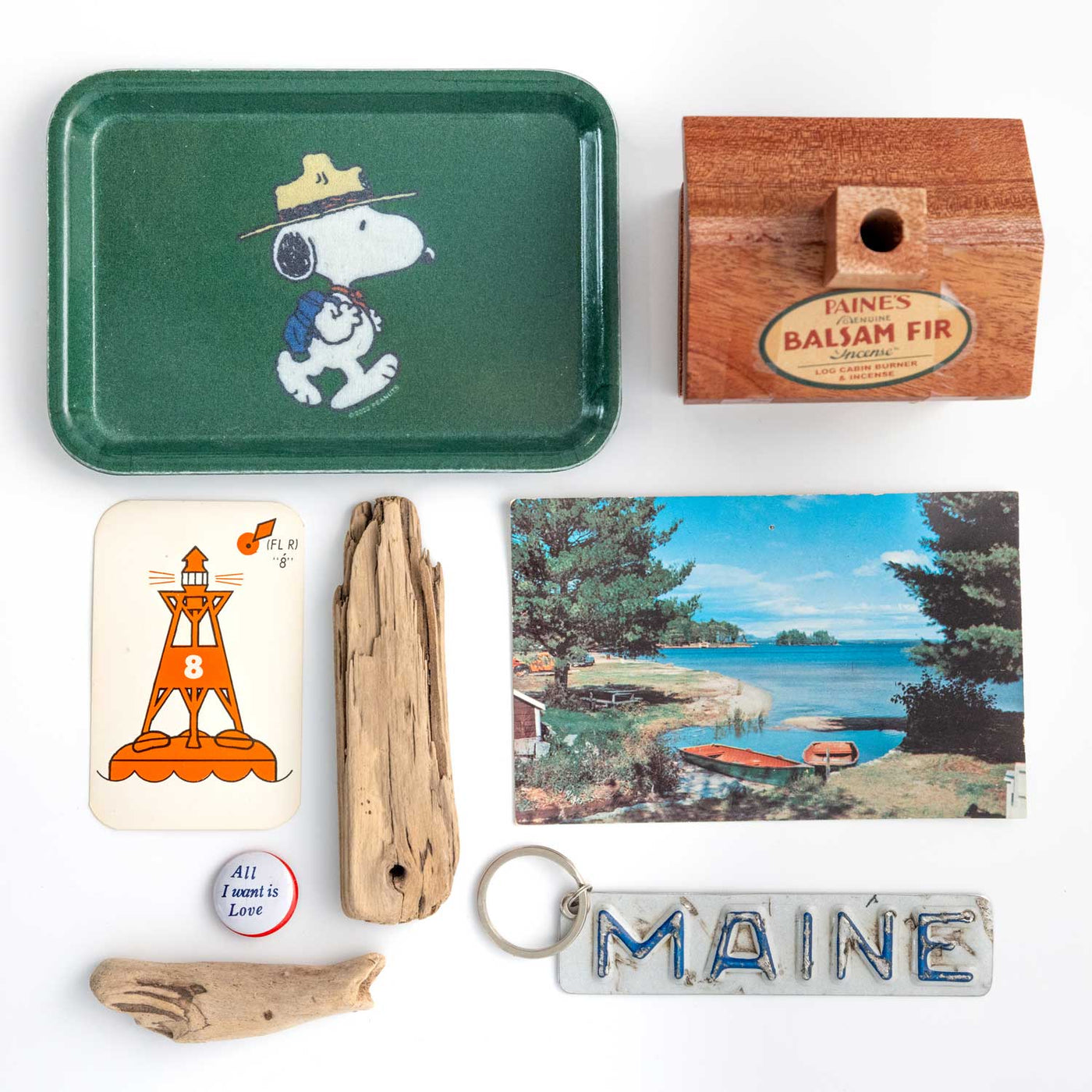 Three Potato Four x Peanuts® - Snoopy Hike Vintage-Style Tray