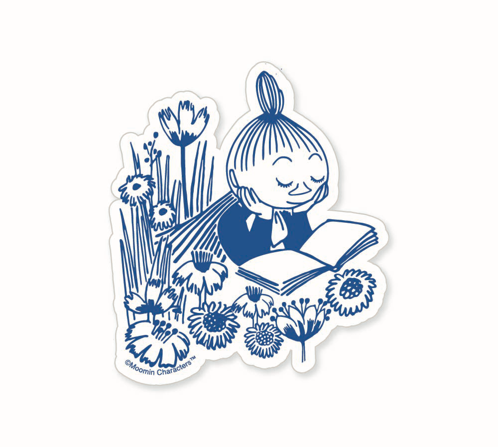 Momomin♡ 3P4 x Moomin® - Mymble Reading Sticker – THREE POTATO FOUR