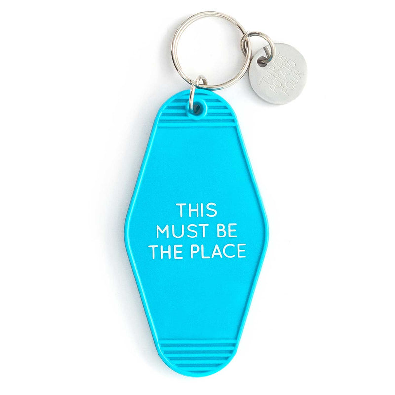 KEY TAG - THIS MUST BE THE PLACE (TURQUOISE)