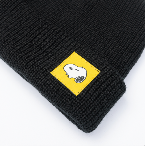 3P4 x Peanuts® - Snoopy Beanie (Black)