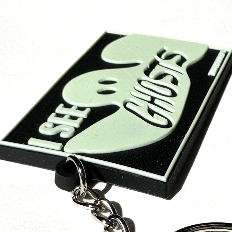 Glow In The Dark Keychain - I See Ghosts