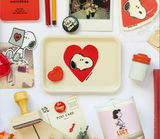 Three Potato Four x Peanuts® - Snoopy Heart Vintage-Style Tray