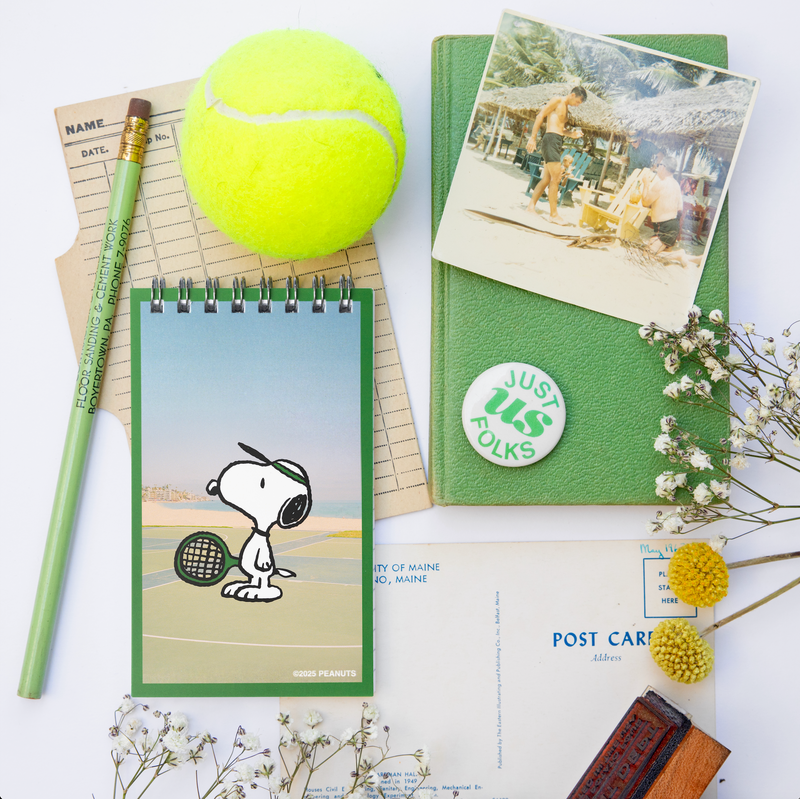 3P4 x Peanuts® - Snoopy Tennis Mini Memo Pad