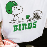 3P4 x Peanuts® - Snoopy Birds Crop Shirt