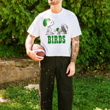 3P4 x Peanuts® - Snoopy Birds Crop Shirt