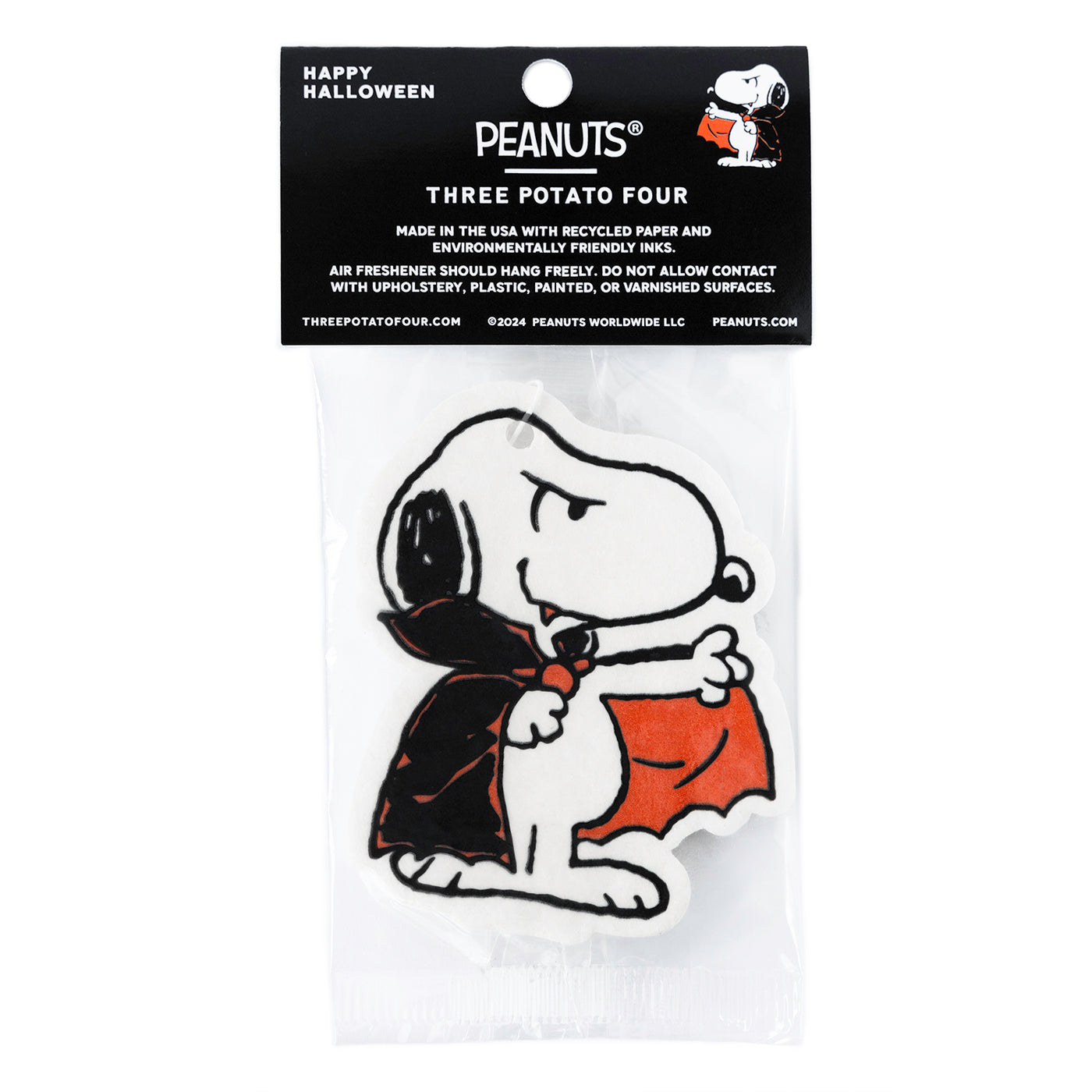 3P4 x Peanuts® - Snoopy Dracula Air Freshener – THREE POTATO