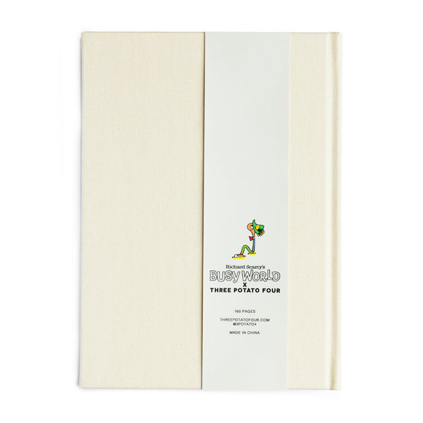 3P4 x Richard Scarry® - Lowly Floral Embroidered Journal