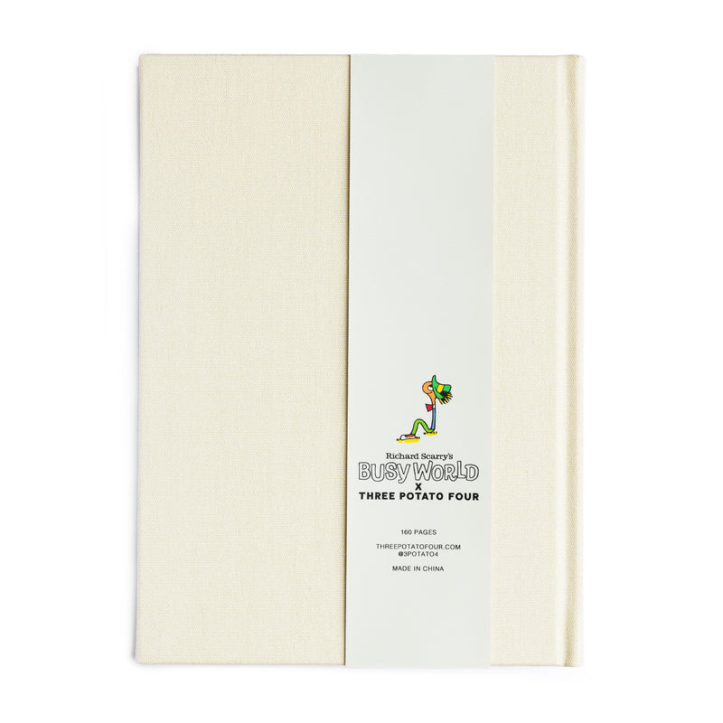 3P4 x Richard Scarry® - Lowly Floral Embroidered Journal