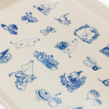 3P4 x Moomin® - Moominvalley Large Tray