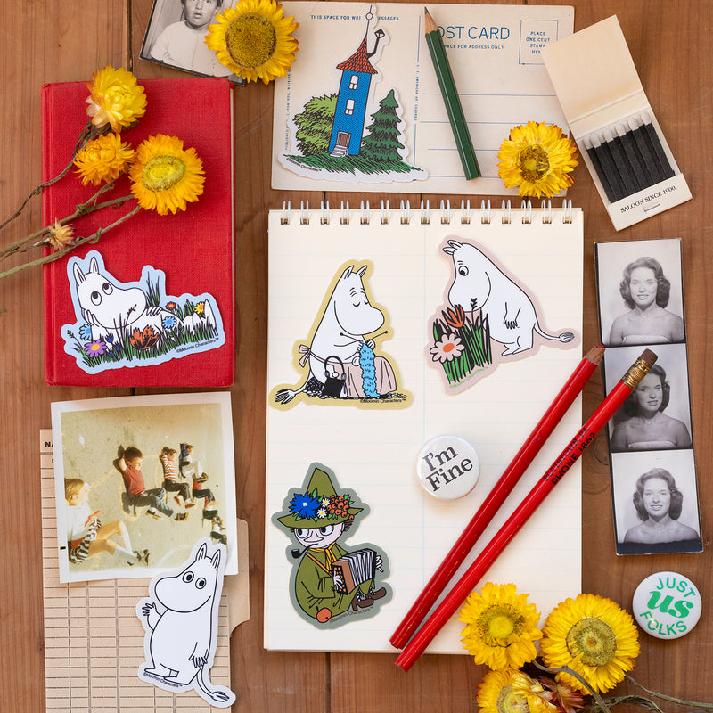 3P4 x Moomin® - Moomintroll Garden Sticker – THREE POTATO FOUR