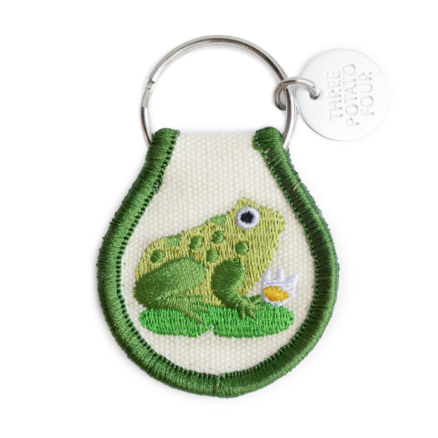 Patch Keychain - Frog – THREE POTATO FOUR
