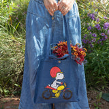 3P4 x Peanuts - Snoopy Easy Rider Long-Handle Market Tote