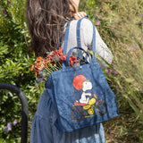 3P4 x Peanuts - Snoopy Easy Rider Long-Handle Market Tote