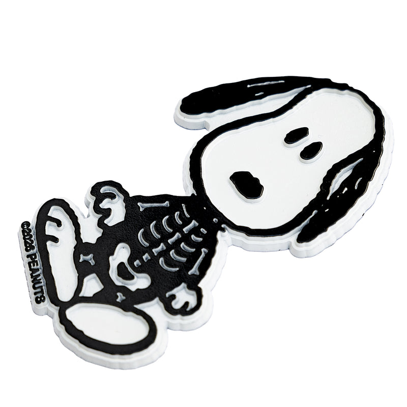 3P4 x Peanuts® Halloween - Snoopy Skeleton Fridge Magnet – THREE