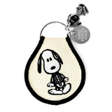 3P4 x Peanuts® Halloween - Snoopy Skeleton Patch Keychain