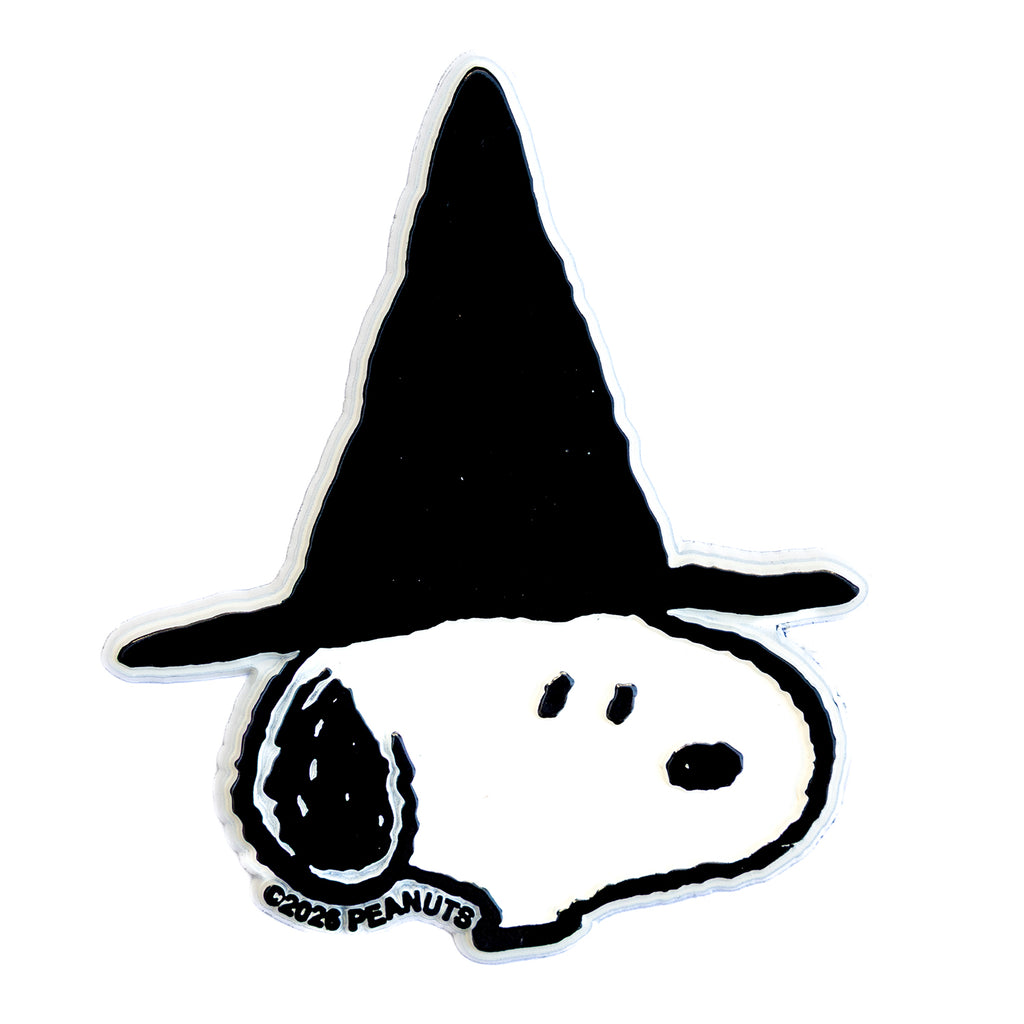 3P4 x Peanuts® Halloween - Snoopy Witch Fridge Magnet – THREE