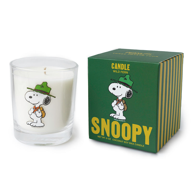 3P4 x Peanuts® Candle - Snoopy Scout (Wild Fern)