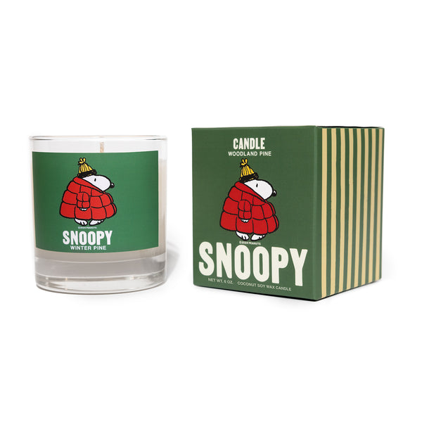 3P4 x Peanuts® Candle - Snoopy Puffy Coat (Pine)