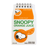 3P4 x Peanuts® Grocery - Snoopy Orange Juice Mini Notebook