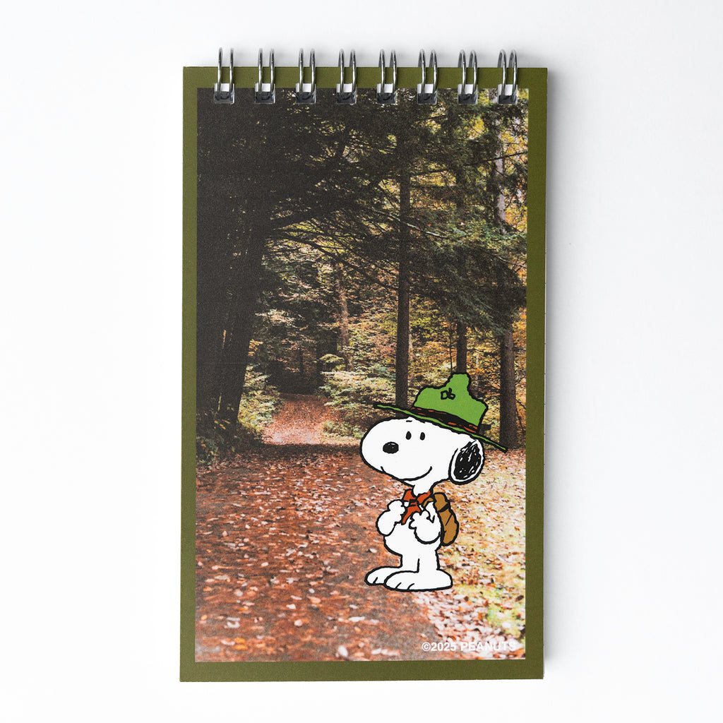3P4 x Peanuts® - Snoopy Scout Mini Notebook – THREE POTATO FOUR