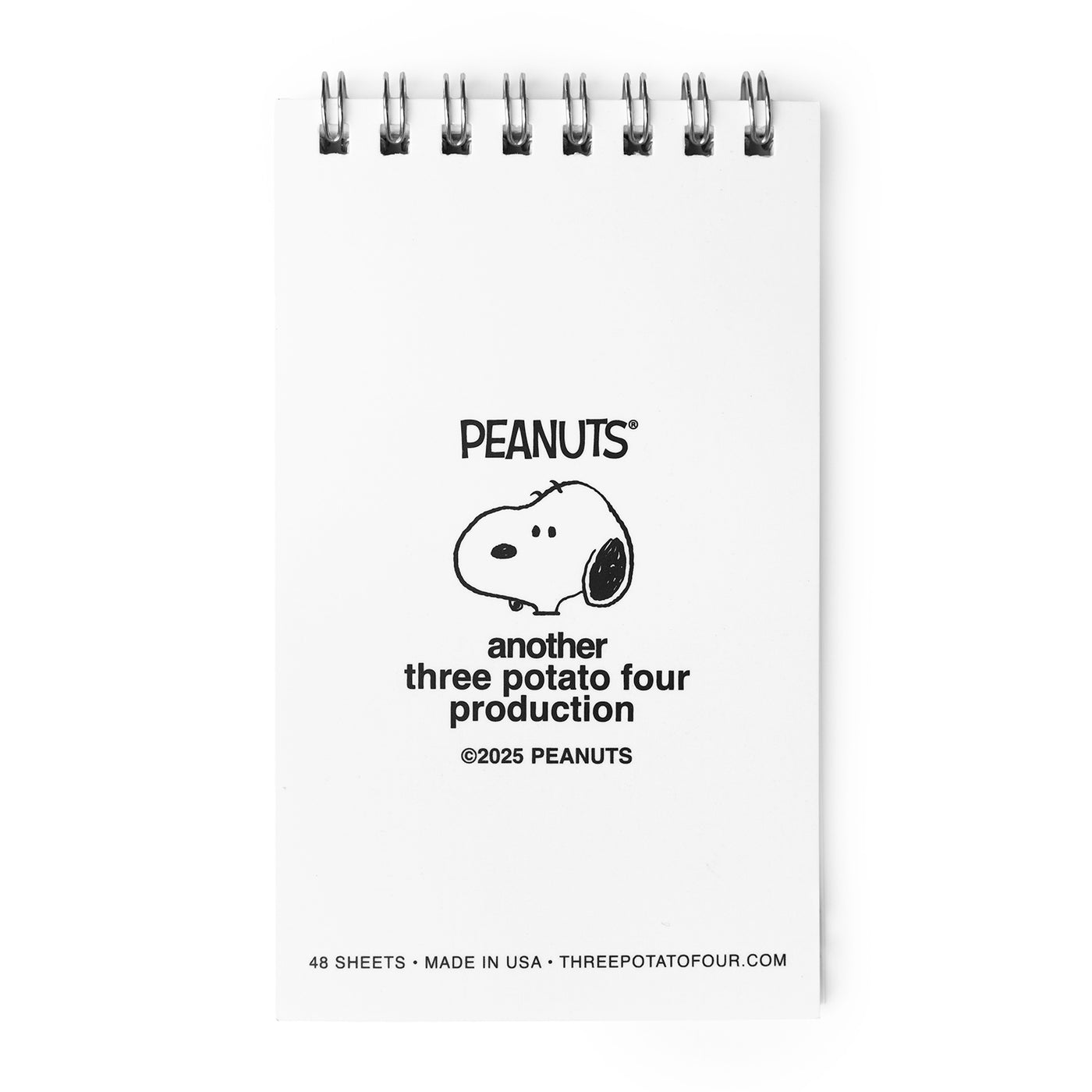 3P4 x Peanuts® - Snoopy Surf Mini Notebook – THREE POTATO FOUR