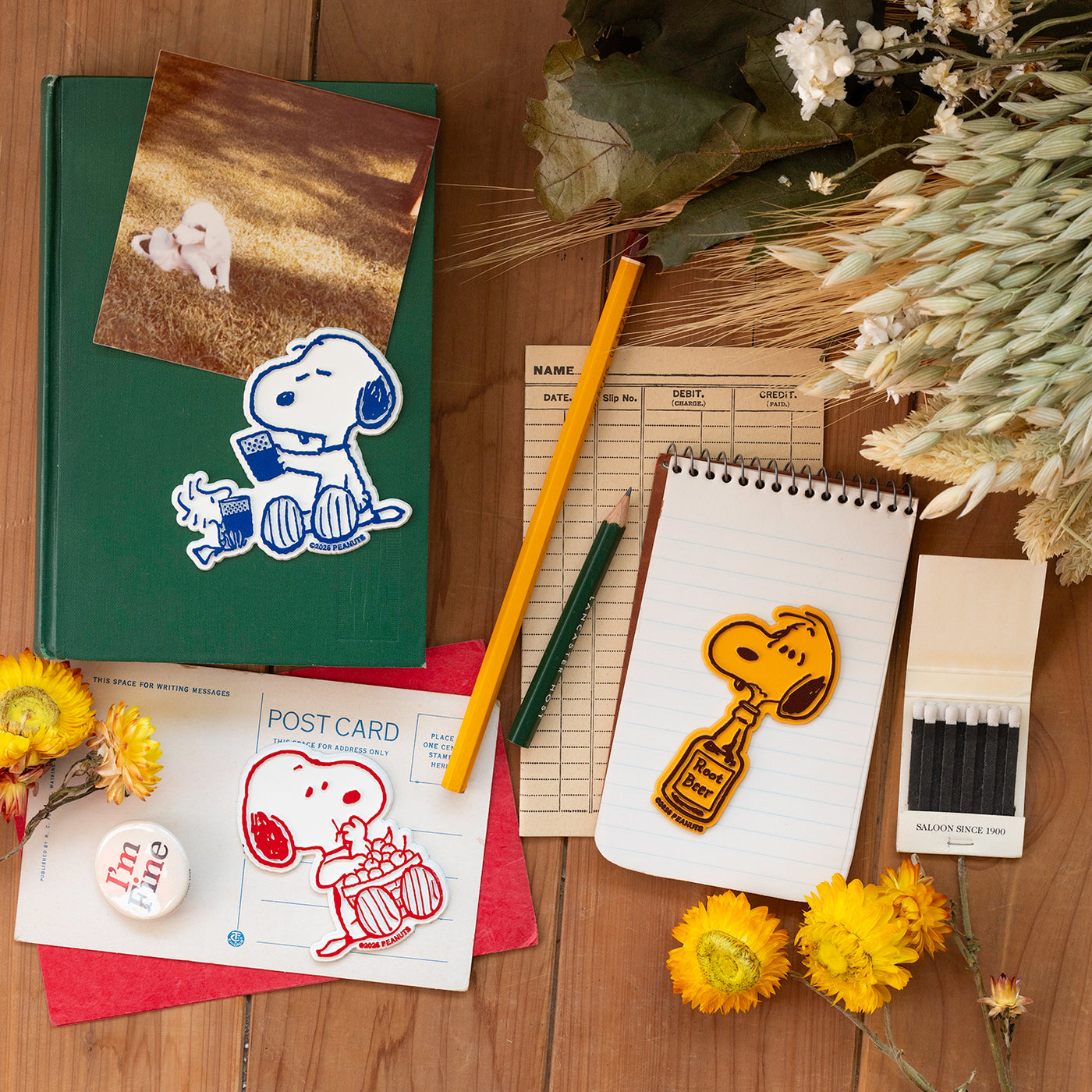 3P4 x Peanuts® - Snoopy & Woodstock 
