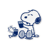 3P4 x Peanuts® - Snoopy & Woodstock "Cheers" Classic Refrigerator Magnet