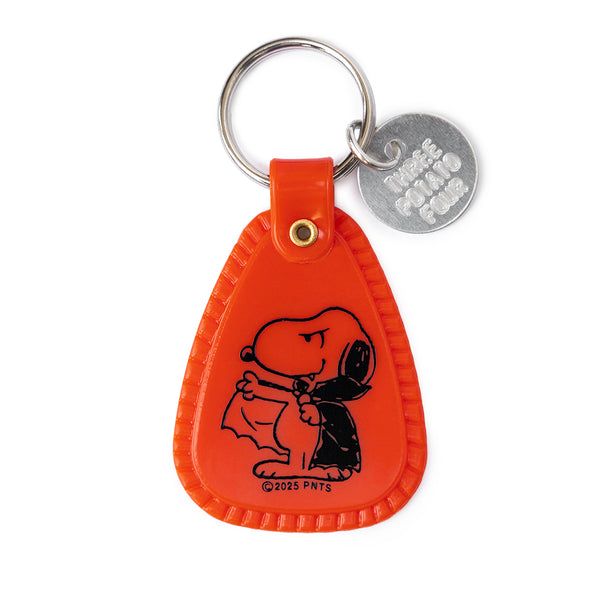 3P4 x Peanuts® Saddle Keychain - Snoopy Dracula