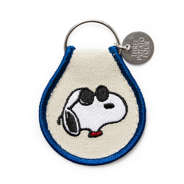 3P4 x Peanuts® - Joe Cool Patch Keychain – THREE POTATO FOUR
