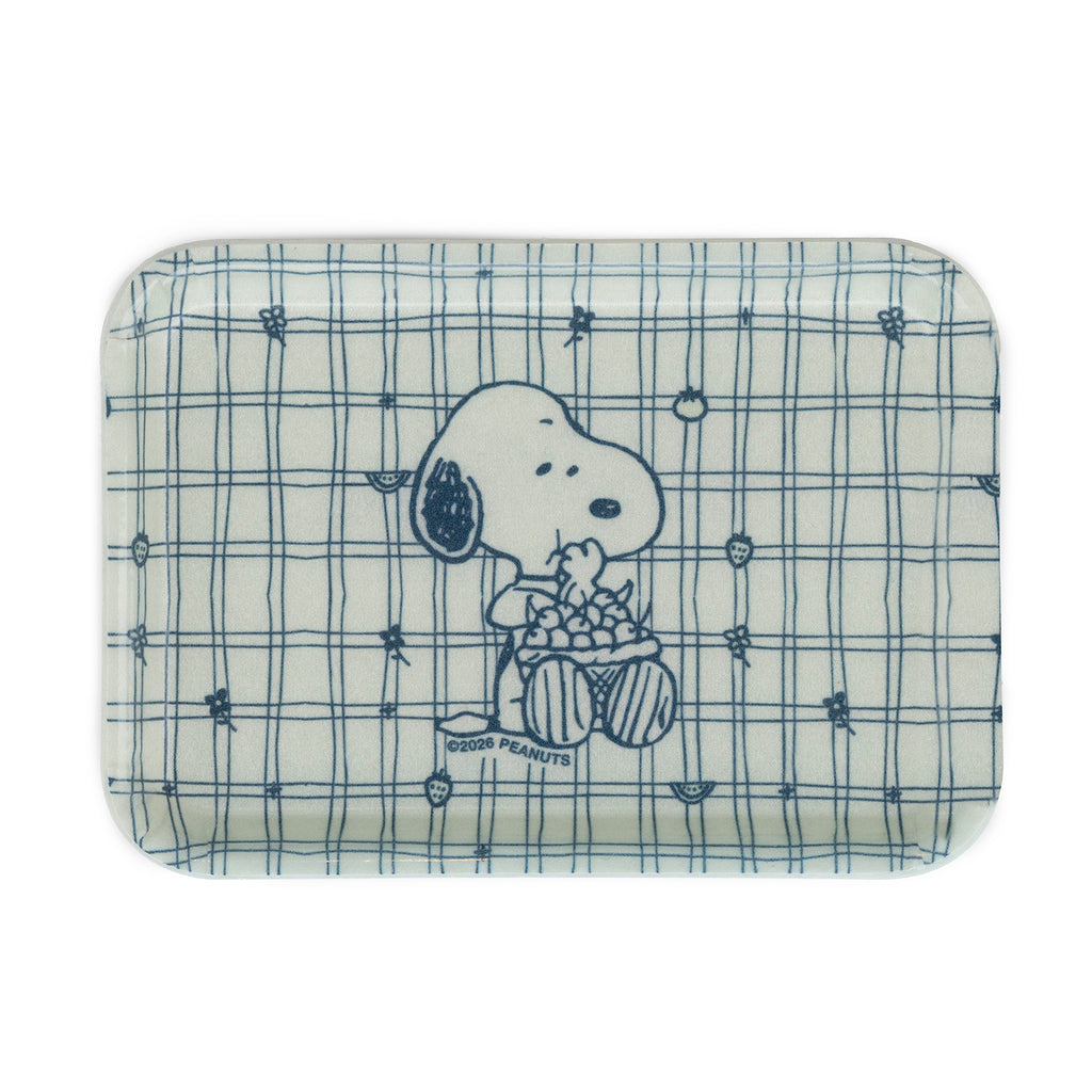 当時もの 入手困難 SNOOPY TRAY REGULAR ヴィンテージトレイ 3P4 x Peanuts® - Snoopy Cherry Basket Vintage-Style Tray – THREE