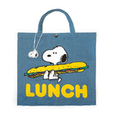 3P4 x Peanuts® - Snoopy Lunch Vintage-Style Market Tote