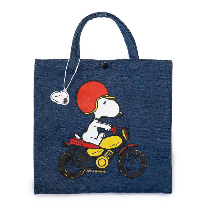 3P4 x Peanuts® - Snoopy Easy Rider Vintage-Style Market Tote